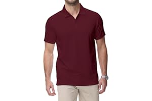 Djtnzdm Polo Homme Manches Courtes Été Polo Homme Respirant Homme Chemise Polo Casual Homme Golf Tennis Polo Regular Fit
