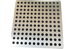 SIYOTO 304 rostfritt stål avloppsskydd anti-igensättning skydd (17 x 17 cm)