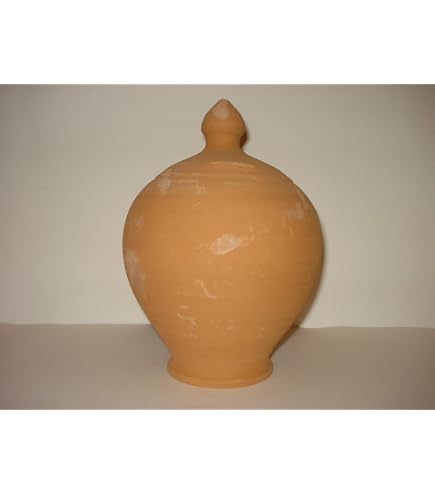 Salvadanaio Portamonete In Terracotta Artigianale Cm 20 - Senza Tappo, Da Rompere - Made In Italy