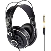 Superlux HD681 EVO White Studio Headphones with Bag | For critical monitoring and piano practice; 50mm neodymium drivers, wid
