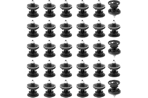 UOCAI 30 sztuk klipsów mocujących do tapicerki drzwi, 7 l6868243, klipsy do tapicerki drzwi, z tworzywa sztucznego, z VW Golf 5, 6, 7, T4, T5, Passat Polo Caddy, A1, A4, A5, A6