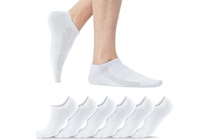 QINCAO 6/10 Paia Calzini Uomo Corti - Calzini Donna Corti - Calze Sportive Per Uomo e Calze Sportive Per Donna in cotone traspirant