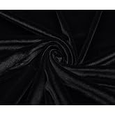 My Skills - Black Velvet Fabric 1 Meter