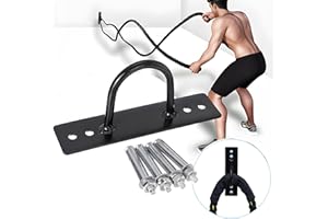 LCVTOS Wandhalterung, Halterung für Battle Rope Schwungseil, mit Befestigungsmaterial, Wand- & Decken-Anker-Halterung, für Krafttraining-Systeme, Boxsack, Schaukeln, Hängematten, Boxing Equipment