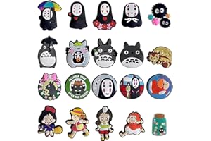 Fonyiunce 20-teiliges Set Cartoon-Schuhdekorationen, Niedliche Schuhdekorationen, PVC-Schuhdekorationen, Kinderschuhdekorationen, zum Dekorieren von Teenager-, Damen