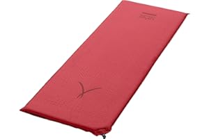 Grand Canyon Hattan 3.8 Kids - Alfombra autoinflable, Alfombra de Camping - 160x51x3,8cm - American Beauty (Rojo Burdeos)