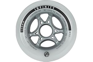 Powerslide Rollen Infinity II 4-Pack Juego de Ruedas en línea, Unisex Adulto