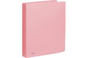 Favorit 400116642 Raccoglitore Polipropilene P@STEL 22X30 4 Anelli Tondi Diametro 30 mm, Cipria pastello