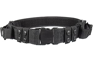 UTG, Cintura con Fodero per Pistola Haevy Duty Elite Law Enforcement Pistol Belt, Nero (Schwarz), Taglia Unica