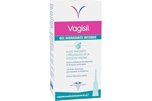 Vagisil Gel Hidratante Vaginal Interno En Monodosis Con Ácido Hialurónico, Lubricación Inmediata e Hidratación Prolongada, 30 g (6 x 5 g)