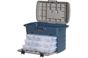 Leeda Tackle Case Box System Blue/Grey,