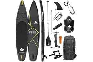 ‎FITENGINE FitEngine SUP Allrounder/Racer/Junior 8' - 12'' | Umfangreiches Stand-up-Paddle-Board Set inkl. Drybag, Handyhülle und Co. | Drop-Stitch Qualität von der starken SUP Marke