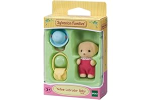 EPOCH - Yellow Labrador Baby Bebé Perro, Color Colorido , (EPOCH 5418)
