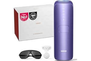 Ulike Air 3 Depiladora Laser para Mujeres y Hombres – Laser Depilación con Refrigeración Ice Cooling, Casi Indoloro y Resultados Duraderos, Ideal para Cuerpo y Rostro, Morado