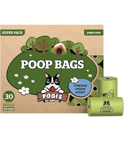 Sacchettini Compostabili Per Cani Pogi - 250 Pezzi, A Base Vegetale, Certificati ASTM D6400 - Foto 3