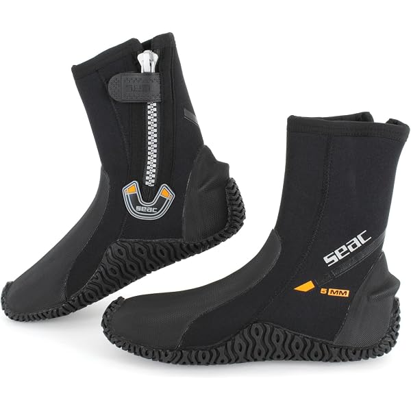 Chaussures De Surf Ascan Superflex 5mm - Néoprène Ultra Souple Pour Surf, Plongée Et Sports Nautiques