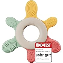 Nuby Pasta Ring Beißring - Weiches Silikon Für Babys Ab 3 Monaten