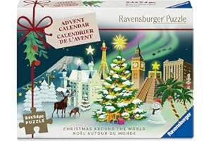Ravensburger - Calendrier de l'avent 2025-24 Puzzles - 54 pièces - Adultes et Enfants à partir de 14 Ans - Puzzle de qualité supérieure - Noël - 12004246