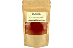 Cayenne Pepper 50g - Wholerich Foods