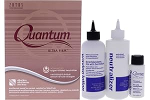 Zotos Quantum Ultra Firm Exothermic Permanent for Unisex 1 Application Treatment Gold