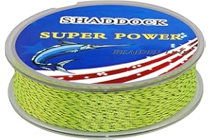SHADDOCK FISHING Braid Fly Fishing Backing Line 20LB/100M for Saltwater Freshwater Trout Bass Pike Fishing