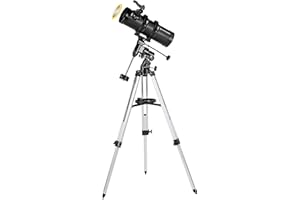 Bresser Telescopio Pluto 114/500 EQ con adattatore per smartphone
