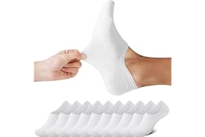 FALARY Sneaker Socken Damen & Herren 10 Paar Füßlinge Sneakersocken Unsichtbare Füsslinge Footies Gr. 35-50