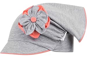 SMARILLA Mädchen Mütze Schirmmütze Kopftuch Schildmütze Sommer Baumwolle