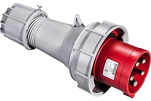 Sirox 830.356 Fiche CEE 63 A, 5p.6h, 400 V, IP67 nickelé