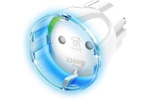 FIBARO HomeKit väggplugg/iOS Bluetooth smart strömbrytare, uttag med effektmätning typ F, FGBWHWPF-102