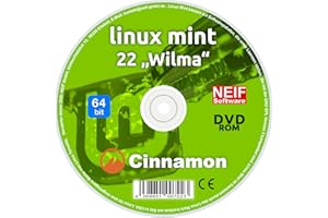 NEIF Software DVD mit Mint 22 "Wilma" Cinnamon Betriebssystem basierend auf Linux