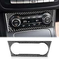 KUNGKIC Fibra Di Carbonio Per Auto, Telaio Del Freno A Mano, Autoadesivo, Per Interni, Compatibile Con Mercedes Benz Smart 453 Fortwo Forfour - 2