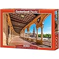 CASTORLAND 1000 Piece Jigsaw Puzzles, Spanish Square, Seville, Spain, Andalusia, Monument Puzzle, Adult Puzzle, Castorland C-105106-2