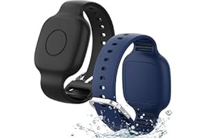 SKYARMOR Waterproof Silicone Bracelet for Tile Mate 2024/2022, Hidden GPS Tracker Holder for Kids, Teens & Elderly, Adjustable Anti-Lost Wristband, Durable, Lightweight,Comfortable Fit