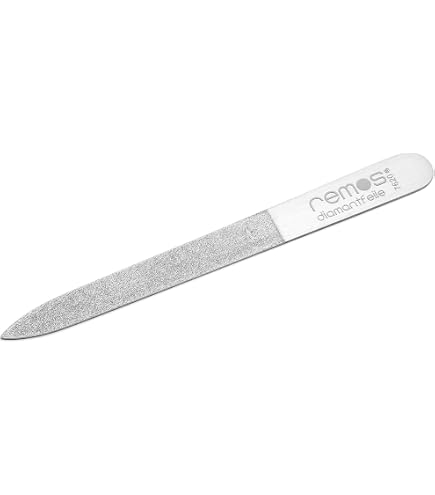 Lime à Ongles En Acier Inoxydable K-Pro – Double Grain Fin Et Grossier – 15.4 Cm – Neuf
