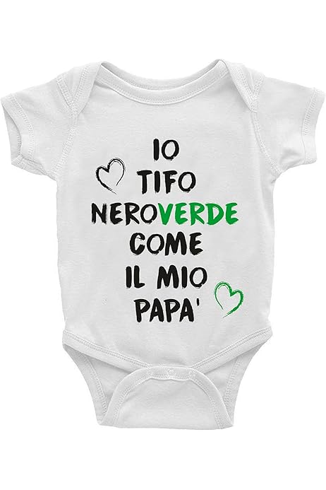 Body Manica Corta Per Neonato | Pigiamino Con Scritta 'Mia Mamma Mi Ha Fatto Bello' | Qualità Made In Italy - Foto 7
