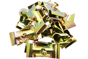 Systafex® 10 Stück Mobilzaun Bauzaun Schelle Verbindungschelle Klemme für Baustellenzaun Absperrzaun