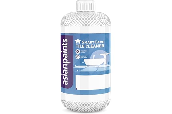 Asian Paints SmartCare Tile Cleaner 1 Litre Ceramic & Tile Cleaner Surface Cleaner Liquid Tile Stain Removal Bathroom & Kitchen Tile Floor Cleaner