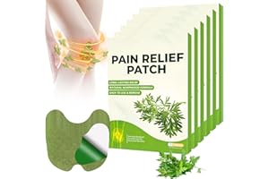 PYue Pain Relief Patches, 60 Pcs Knee Pain Relief Patches, Natural Herbal Knee Patches for Pain Relief to Relieves Muscle Soreness in Knee, Neck, Shoulder