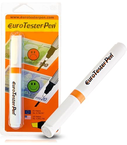 Fafeicy Torcia LED Portatile Con Rilevatore Banconote False - 4 Luci (Bianca, Gialla, UV) E 6 Modalità, Ricaricabile USB - 5