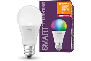 ‎LEDVANCE LEDVANCE Lampa LED | Trzonek: E27 | RGBW | 2700…6500 K | 9 W | SMART+ Classic Multicolour [Klasa efektywności energetycznej A+]