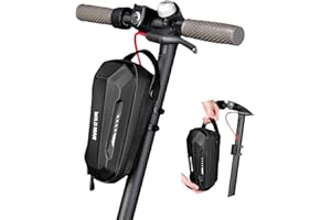 flintronic Electric Scooter Storage Bag, 2L/3L Hard Shell Front Bags, EVA Waterproof Scooter Handlebar Bag for Mijia M365 Pro Segway Ninebot E ES1/2/3/4