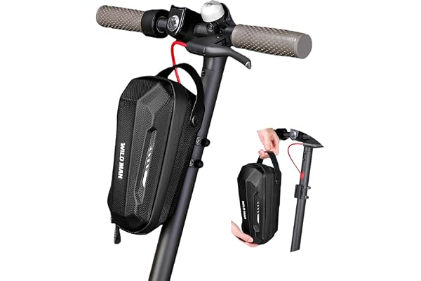 flintronic Elektrisk skoterväska, 2 L, vattentät, EVA-skyddsväska, med USB, för Xiaomi Mijia M365 Pro Sedway Ninebot ES1/2/3