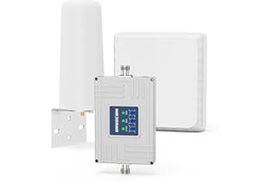 ‎ORBOCOM ORBOCOM Handy-Signalverstärker Band 20/8/7 Repeater 4G 3G 2G Unterstützt T-Mobile, Vodafone, E-Plus und O2 Mobilfunk-Signalverstärker für Zuhause Büro GSM Repeater mit Omni Antenne