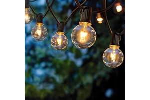 VIFLYKOO Guirlande Lumineuse Intérieur et Extérieur, Guirlande Guinguette de 25+4 Ampoules Etanche 9.5M Blanc Chaud Décoration pour Patio,Café,Jardin,Parti,de Noël,Vacances …