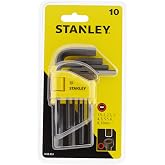 Stanley 0/69/253 Anahtar Takımı, Sarı/Siyah, 10 Par&ccedil;a
