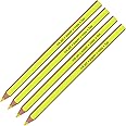 Evidenziatore A Matita Staedtler Textsurfer Dry - 4 Penne Gialle, Per Carta, Copia, Fax - Senza Macchie - Foto 3