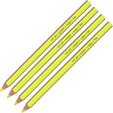 Staedtler Textsurfer Dry Highlighter Pencil 128 64 Drawing for Writing Sketching Inkjet,paper,copy,fax (pack of 4) (Yellow 4