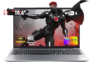 NAIKLULU 15.6 Inch Gaming Laptop With i9-11900H Processor (2.5 to 4.9 GHz), RAM 32GB SSD 1TB Gamer Laptop Pc Computer 2025, Backlit Keyboard/Fingerprint Unlocking/Type-C/Webcam/Touchpad/Wifi 6/RJ45