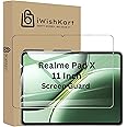 iWishKart Realme Pad X 11 Inch Tempered Glass Screen Protector Guard Full Screen Coverage Edge to Edge with Easy Installation kit | Anti-Scratch & Smudge Proof | PadX tab/tablet Premium Accessories